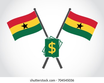 Ghana Emblem Dollar Bill