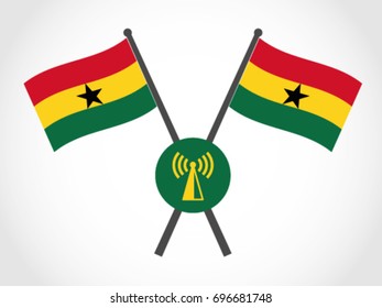 Ghana Emblem Network Connection