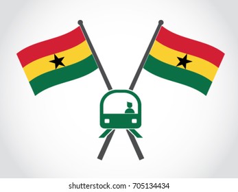 Ghana Emblem Train