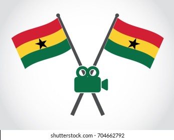 Ghana Emblem Video Camera