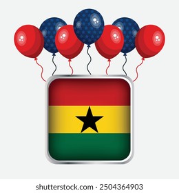 Ghana Flag Independence Day Celebration