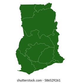 ghana green map