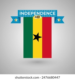 Ghana Independence Day Flag Banner