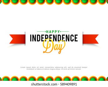Ghana Independence Day Poster Or Banner Background.