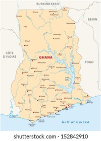 Ghana Map