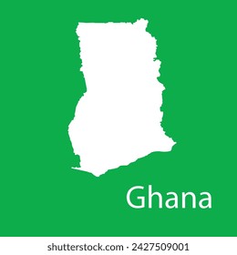 Ghana map icon vector illustration design