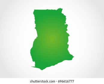 Ghana Map Territory