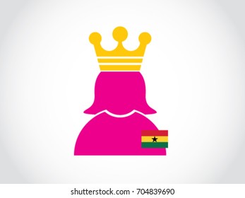 Ghana Nationality Queen