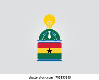 Ghana Podium Lack Of Idea Businessman Speech