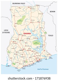 Ghana Road Map