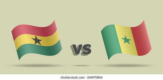 Ghana versus Senegal