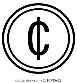 Ghanaian Currency Symbol Ghana Cedi Currency Symbol