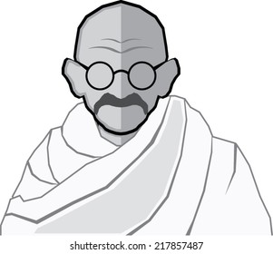 Ghandi Vector