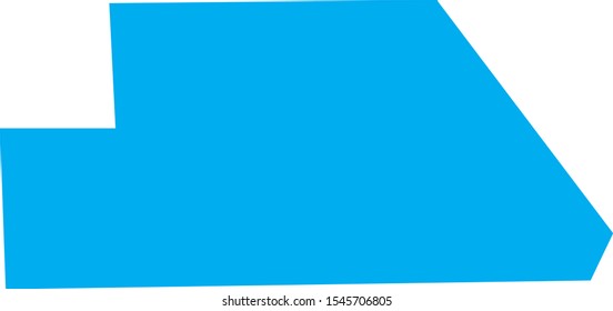 ghanzi region map in botswana