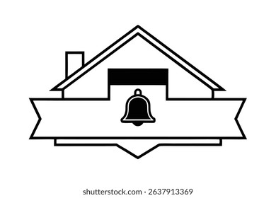 ghar front view with nameplate and bell