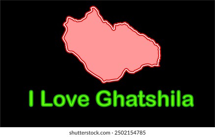 Ghatshila map, Purbi Singhbhum District, Jharkhand state, Republic of India, Government of Jharkhand, Indian territory, Eastern India, poli