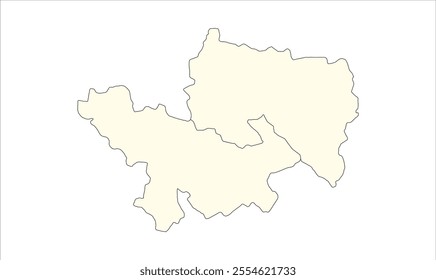 Ghaziabad District map blank, Ghaziabad District,Uttar Pradesh State, Republic of India, Government of  Uttar Pradesh, Indian territory, Eastern India, politics, village, tourism