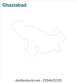 Ghaziabad map, Ghaziabad District,Uttar Pradesh State, Republic of India, Government of  Uttar Pradesh, Indian territory, Eastern India, politics, village, tourism