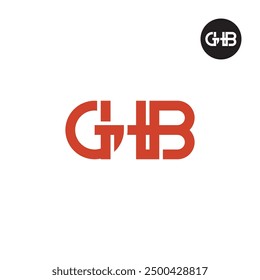 GHB Logo Letter Monogram Design