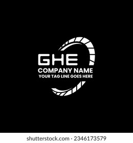 GHE letter logo creative design with vector graphic, GHE simple and modern logo. GHE luxurious alphabet design  
