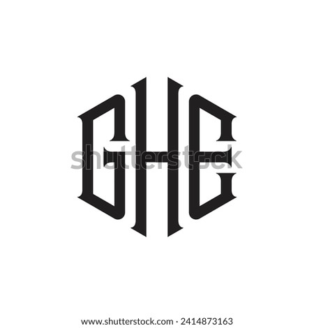  GHE Polygon Logo Design , VECTOR
 Imagine de stoc © 