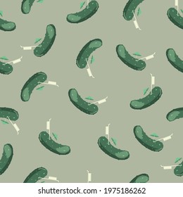 gherkin and umbrella cocktail pattern