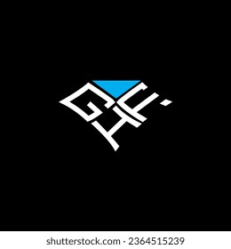 GHF letter logo vector design, GHF simple and modern logo. GHF luxurious alphabet design  