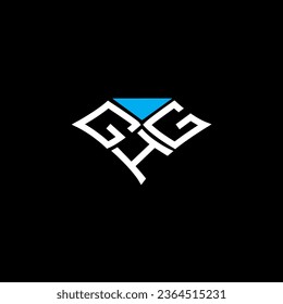GHG letter logo vector design, GHG simple and modern logo. GHG luxurious alphabet design  