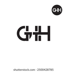 GHH Logo Letter Monogram Design