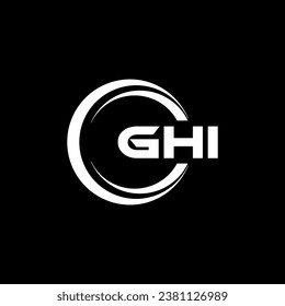 GHI Logo Design, Inspiration for a Unique Identity. Modern Elegance and Creative Design. Watermark Your Success with the Striking this Logo.