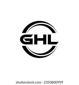 GHL Logo Design, Inspiration for a Unique Identity. Modern Elegance and Creative Design. Watermark Your Success with the Striking this Logo.
