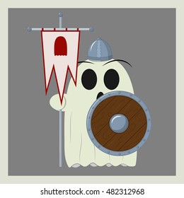 ghost banner-bearer