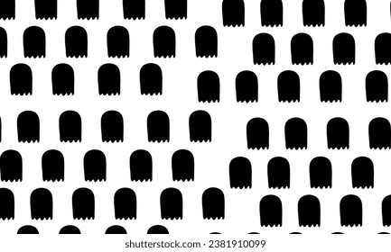Ghost Black Texture Background For Halloween