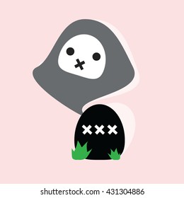 Ghost Cartoon , cute ghost