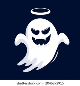 Ghost Cartoon Hand Drawn Halloween