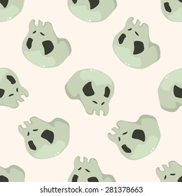 ghost , cartoon seamless pattern background