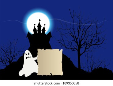 ghost and castle