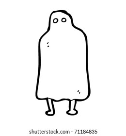 ghost costume cartoon
