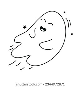 ghost, cute ghost, doodle ghost, halloween ghost