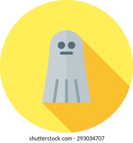 Ghost, dark, fear icon vector image.Can also be used for halloween, celebration, observances & holidays. Suitable for mobile apps, web apps and print media.