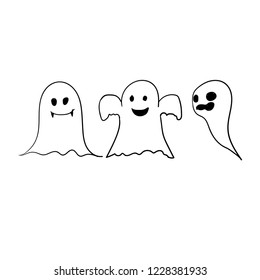 
ghost design vector