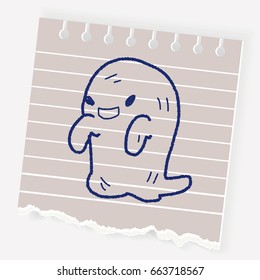 ghost doodle