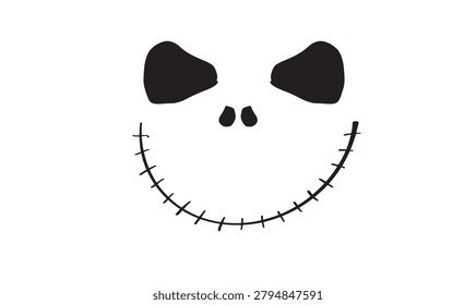 ghost face close up happy halloween day 31th october month horror evil ghost monster black color object icon character cartoon skittish scarey evil devil mask black color object icon ghost evil face
