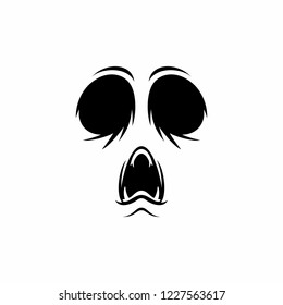 Ghost Face Vector