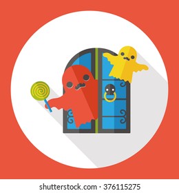 ghost flat icon