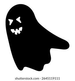 Ghost Flying Halloween Horror Scary Silhouette