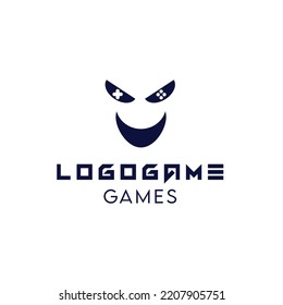 diseño de logotipo de juego fantasma para equipo de apoyo o juego de empresa