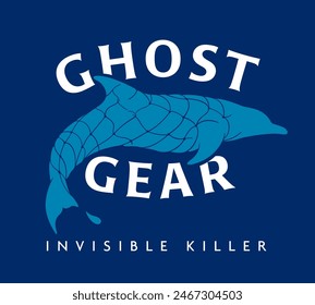 Ghost Gear refers to any fishing gear that has been abandoned, lost or otherwise discarded that continues to trap animals, entangle and kill marine life, smother habitat, and damage coral reefs.