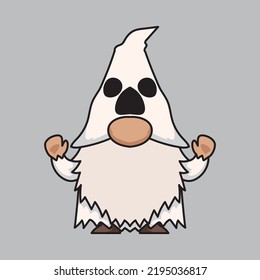 Ghost Gnome Costume Halloween Party