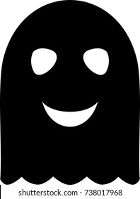 Ghost Halloween Icon Stock Vector (Royalty Free) 738017968 | Shutterstock